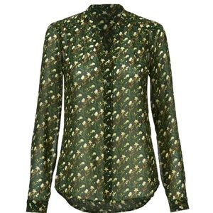Cabi Garden Blouse Size Medium